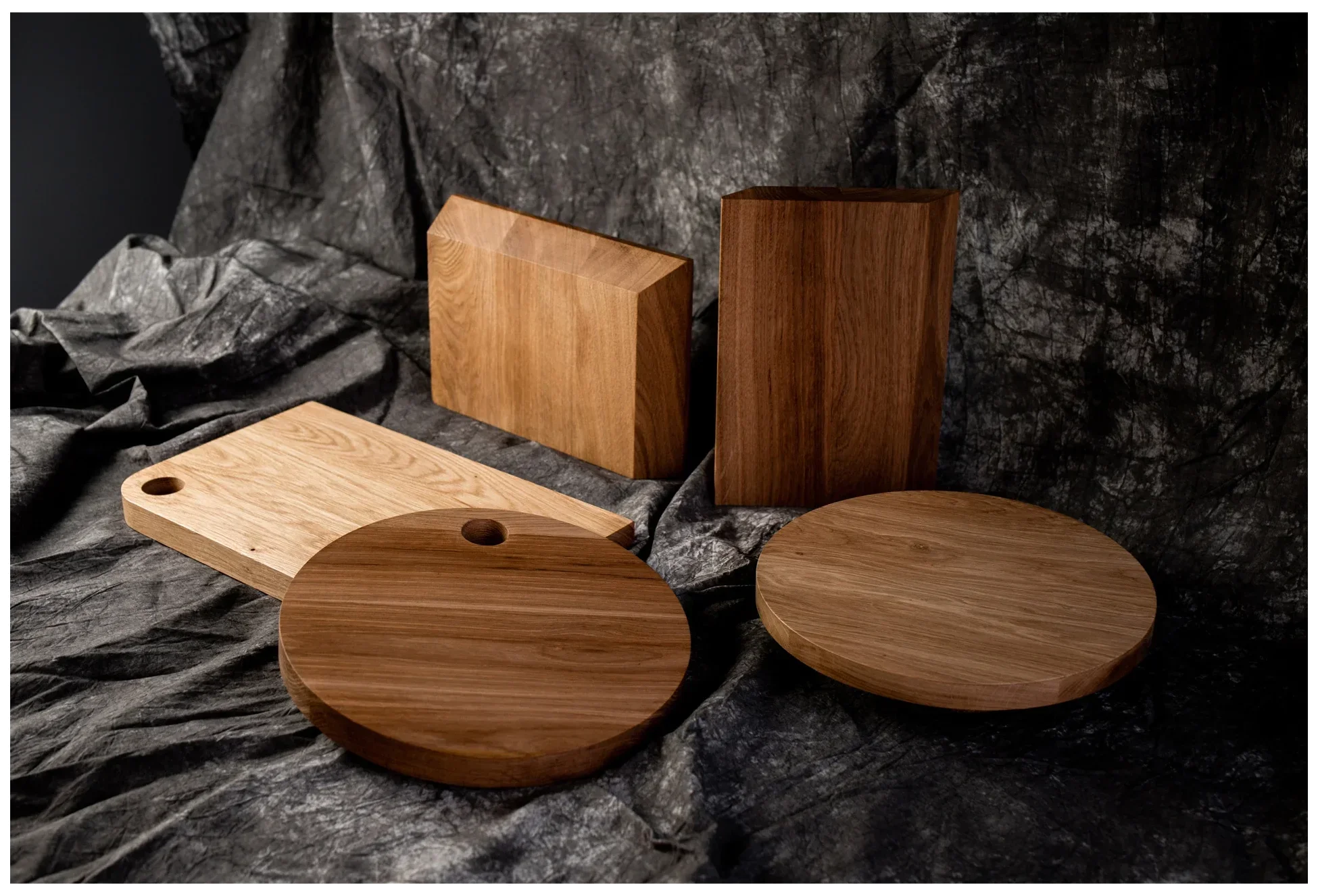 Deska do serwowania dębowa 26x16x2,5 cm STRATOS / VERLO