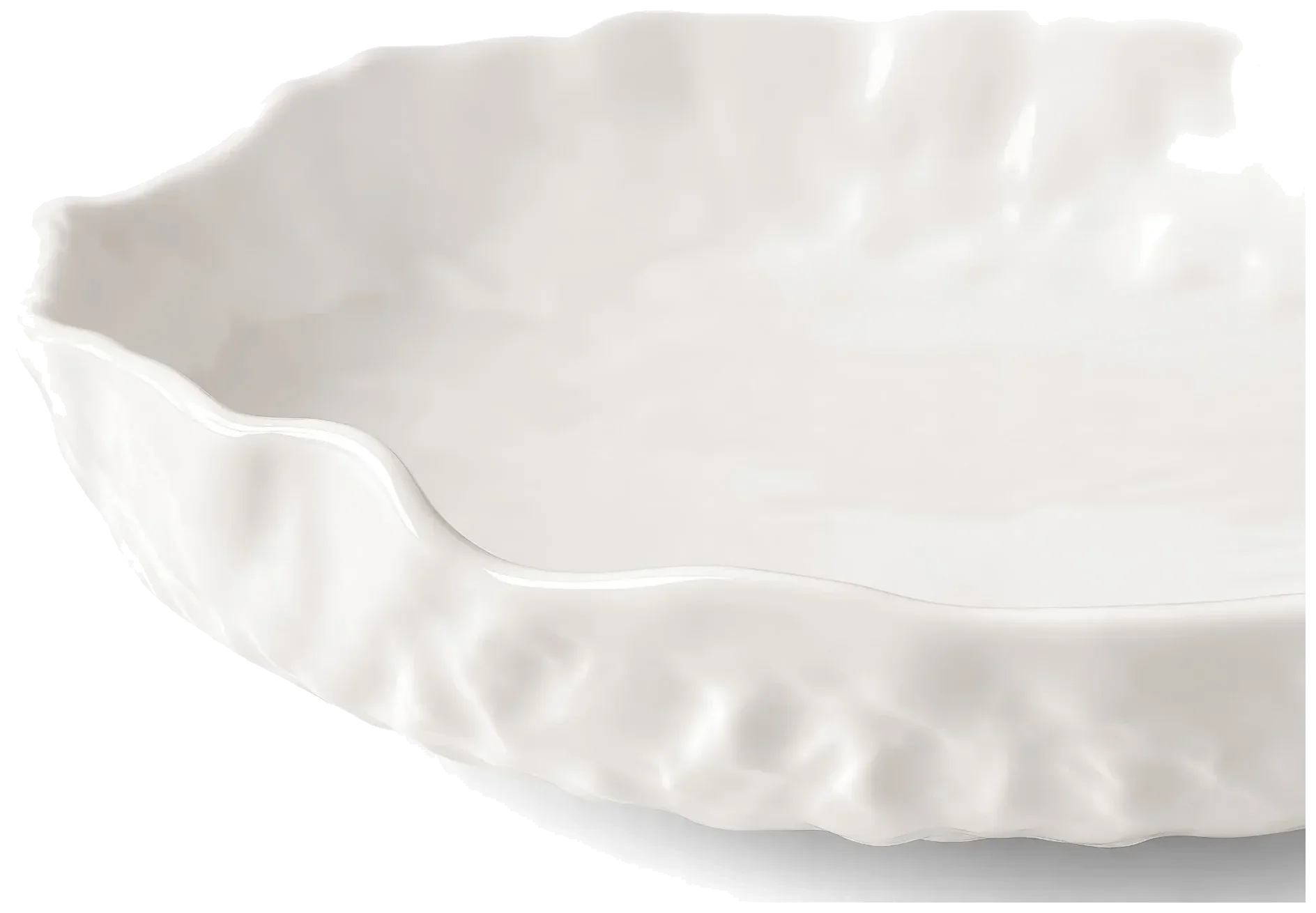 TRACE EDITION Talerz głęboki 675 ml biały / VERLO