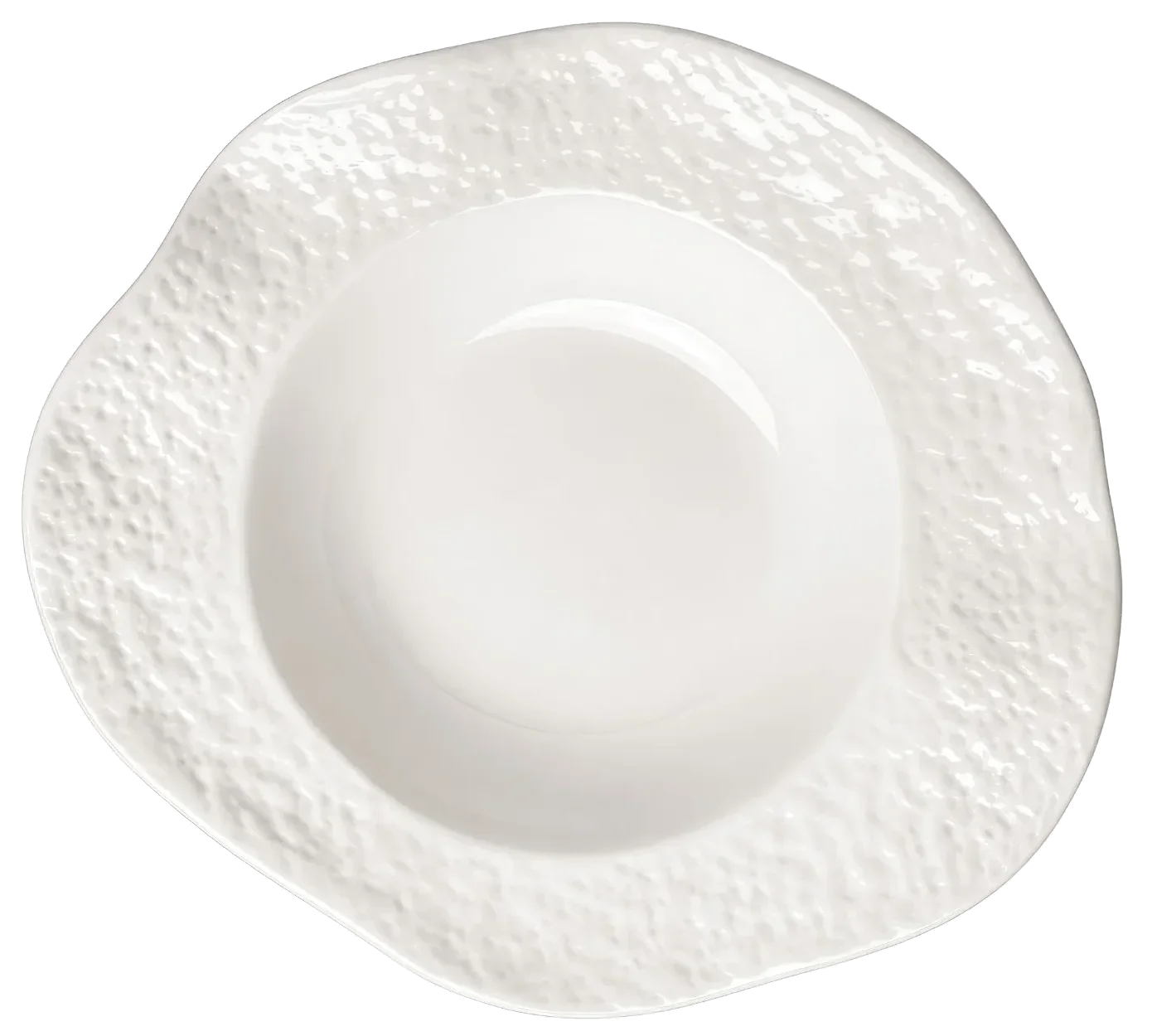 TRACE EDITION Talerz głęboki 950 ml biały / VERLO
