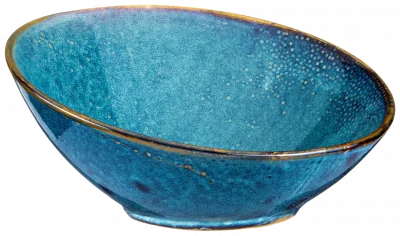 DEEP BLUE Misa bufetowa ukośna 25 cm / VERLO