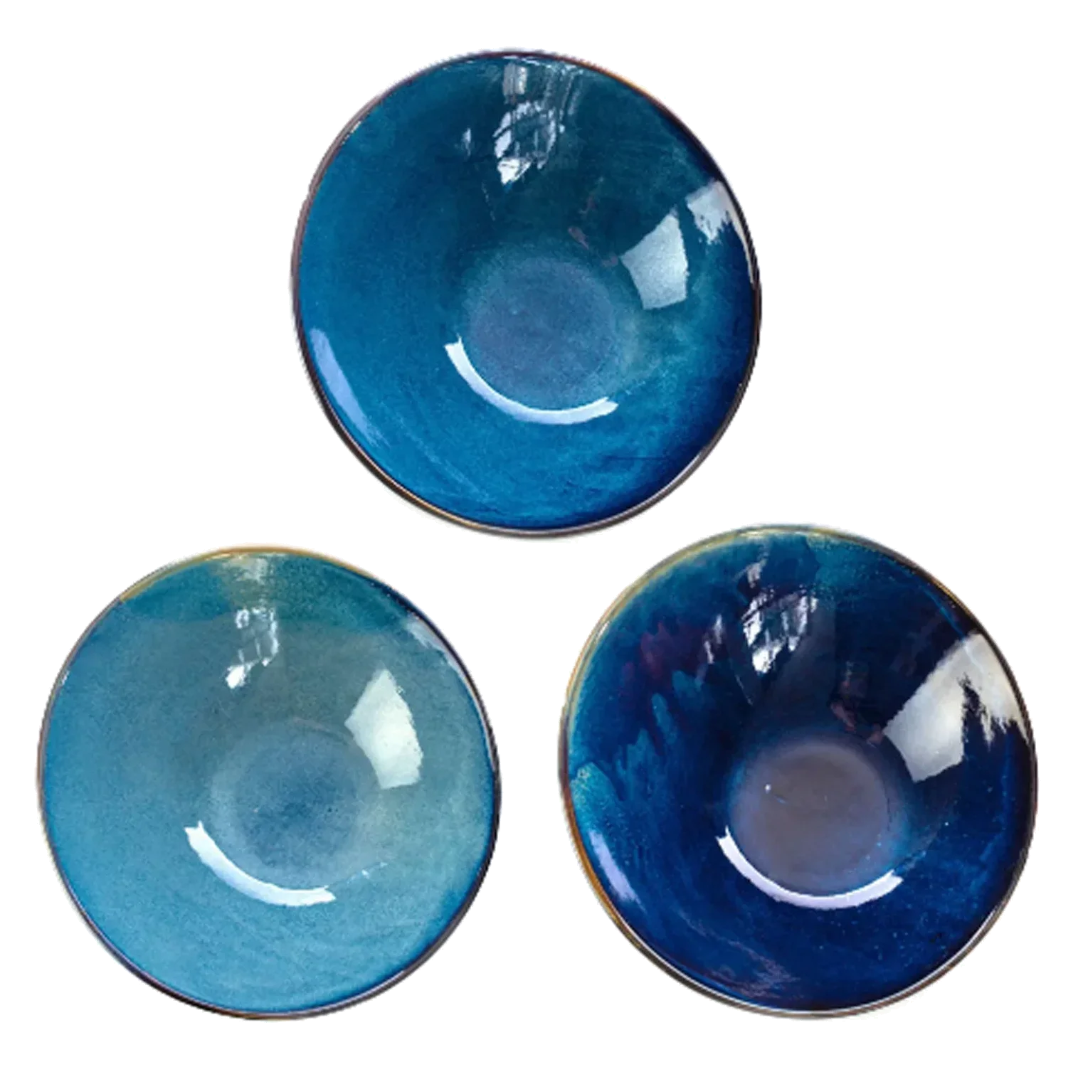 DEEP BLUE Misa bufetowa ukośna 25 cm / VERLO