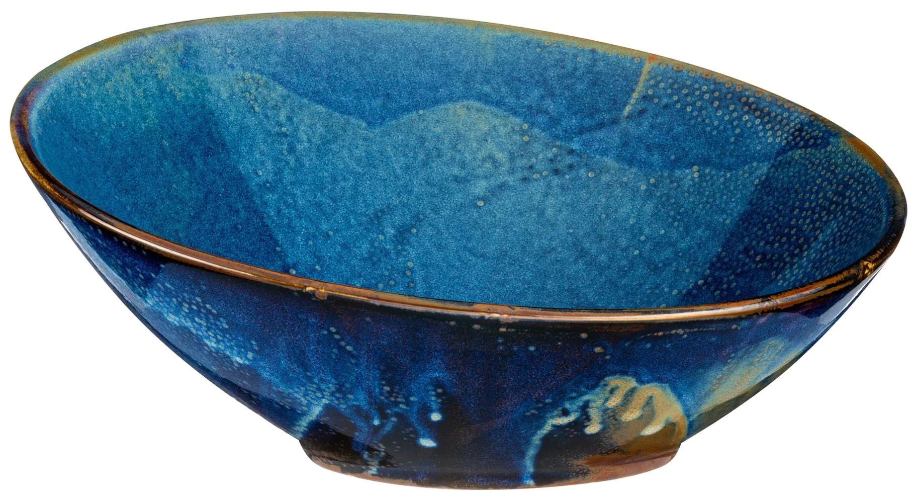 DEEP BLUE Misa bufetowa ukośna 30,5 cm / VERLO