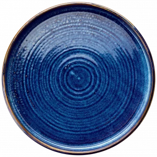 DEEP BLUE Talerz płaski 25 cm / VERLO