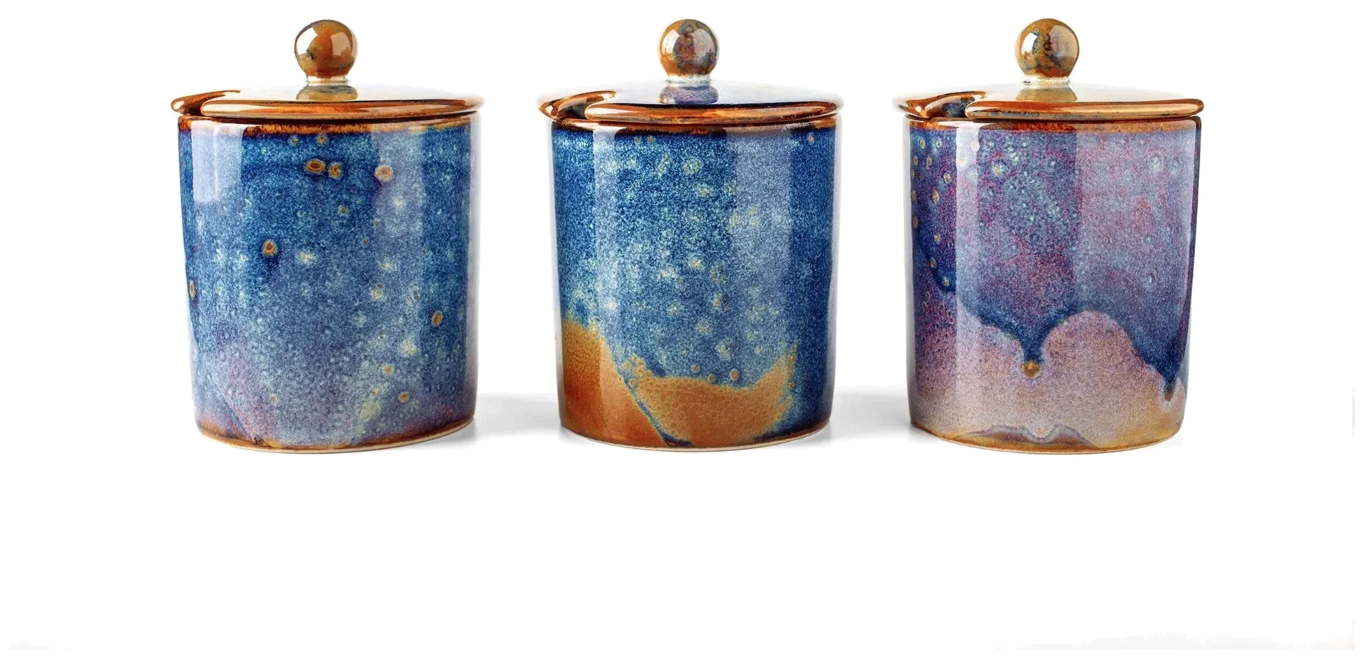 DEEP BLUE Cukiernica z pokrywą, 220 ml / VERLO