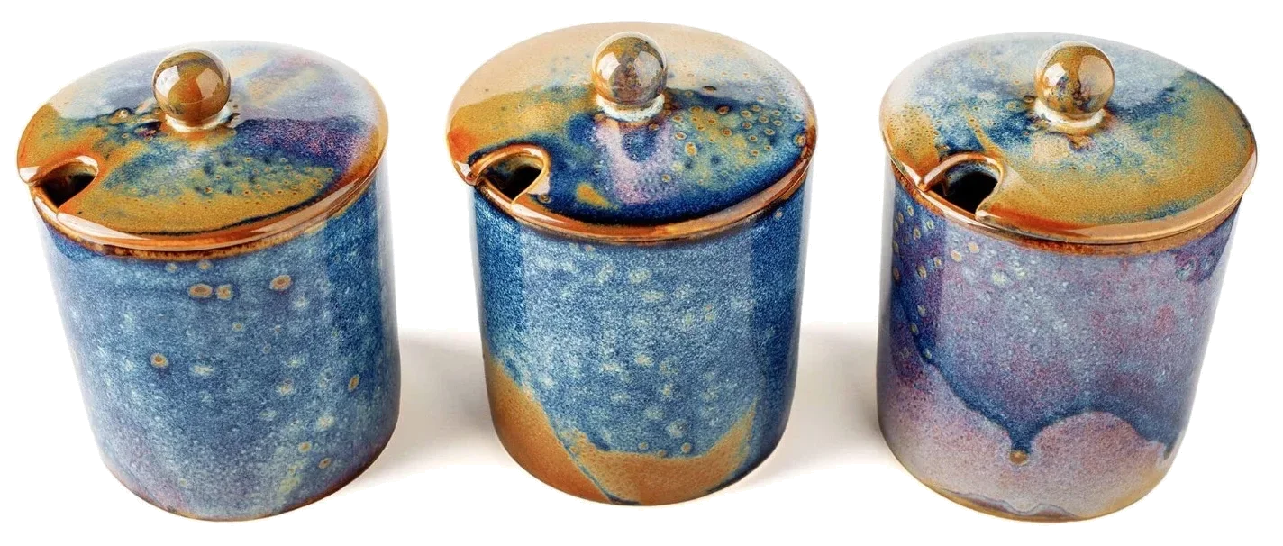 DEEP BLUE Cukiernica z pokrywą, 220 ml / VERLO