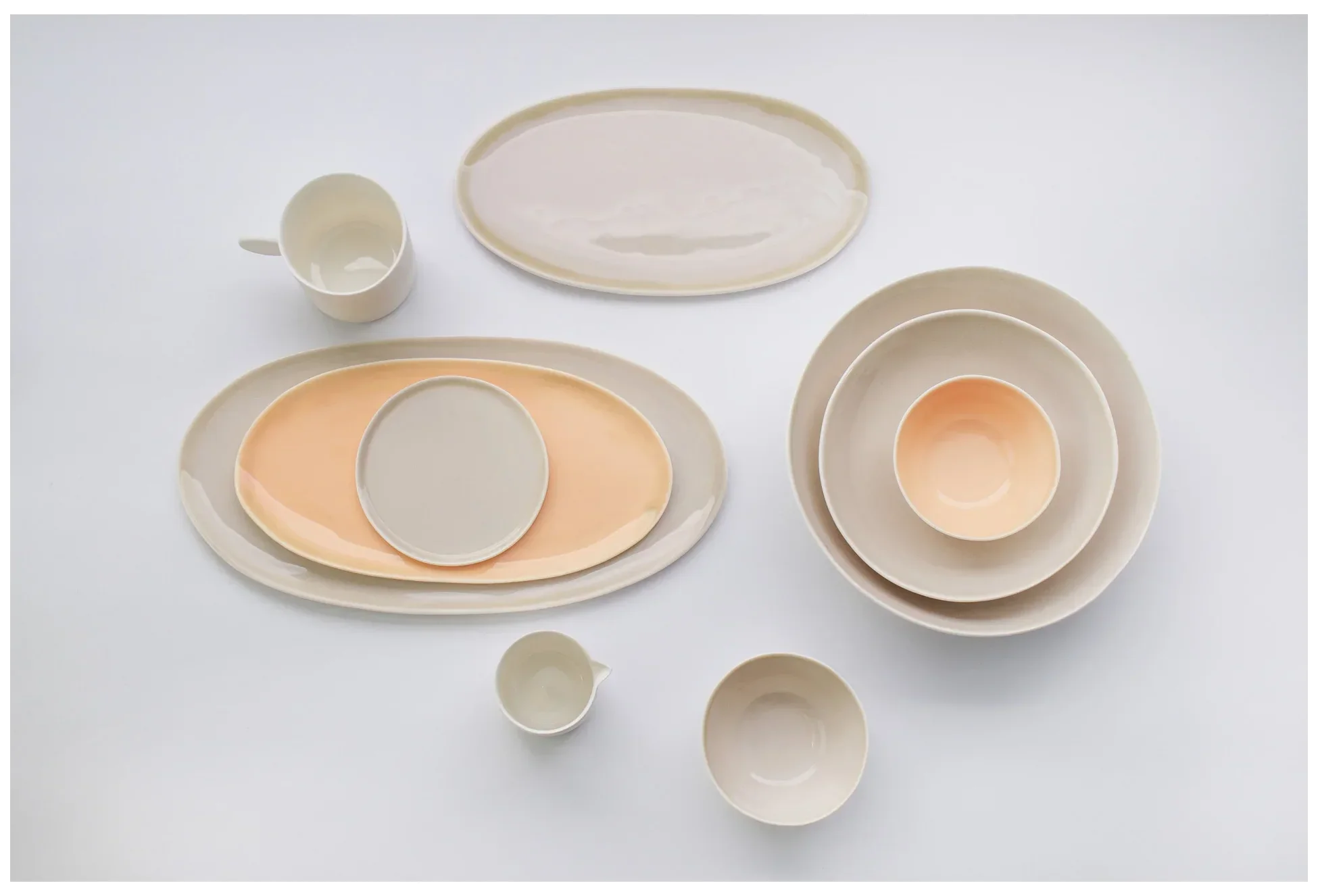 ETER Talerz owalny 26,5x14 cm, łososiowy / VERLO
