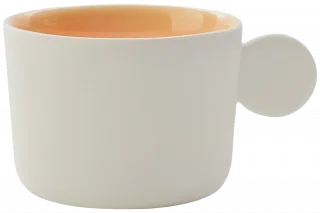 ETER Filiżanka do espresso 100 ml, łososiowa / VERLO