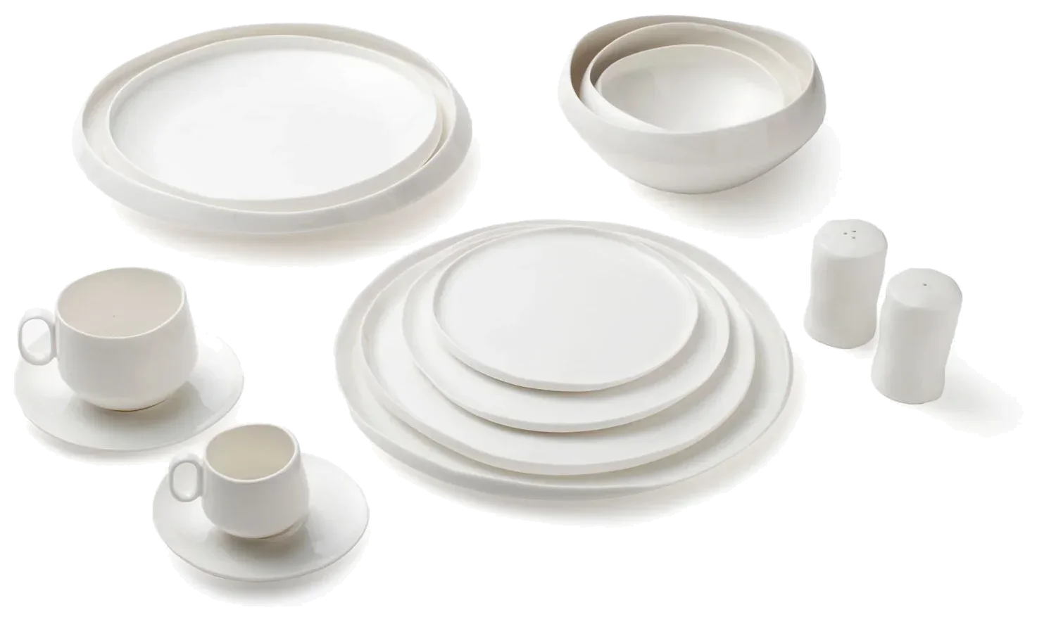 VERLO Talerz płaski gourmet ETER CLOUD 29 cm kość słoniowa