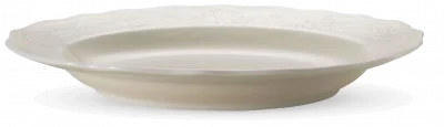 VERLO Talerz owalny POEM OAT 37x28 cm kremowy