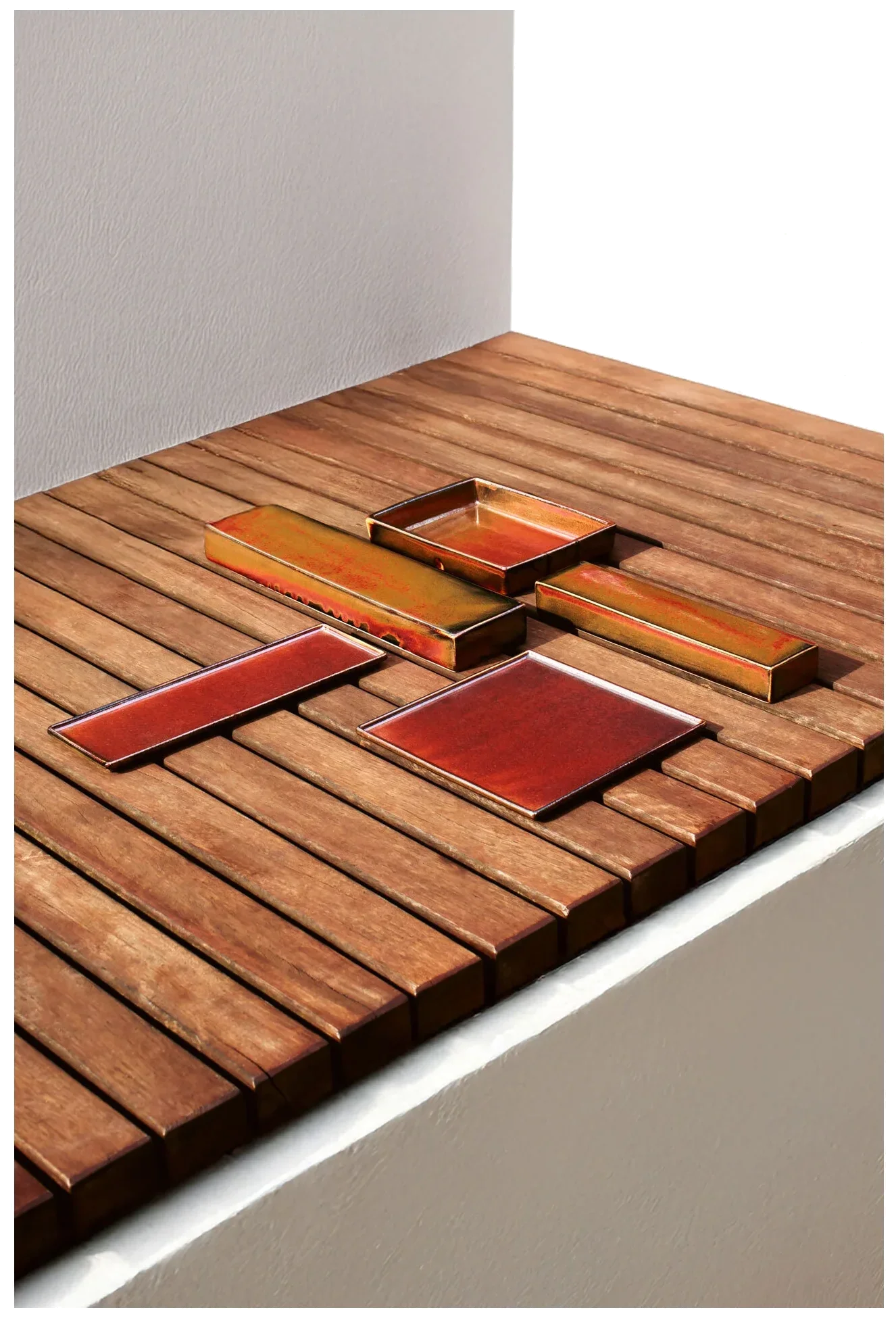 VERLO Talerz głęboki prostokątny FLAME 22,5x17,5 cm
