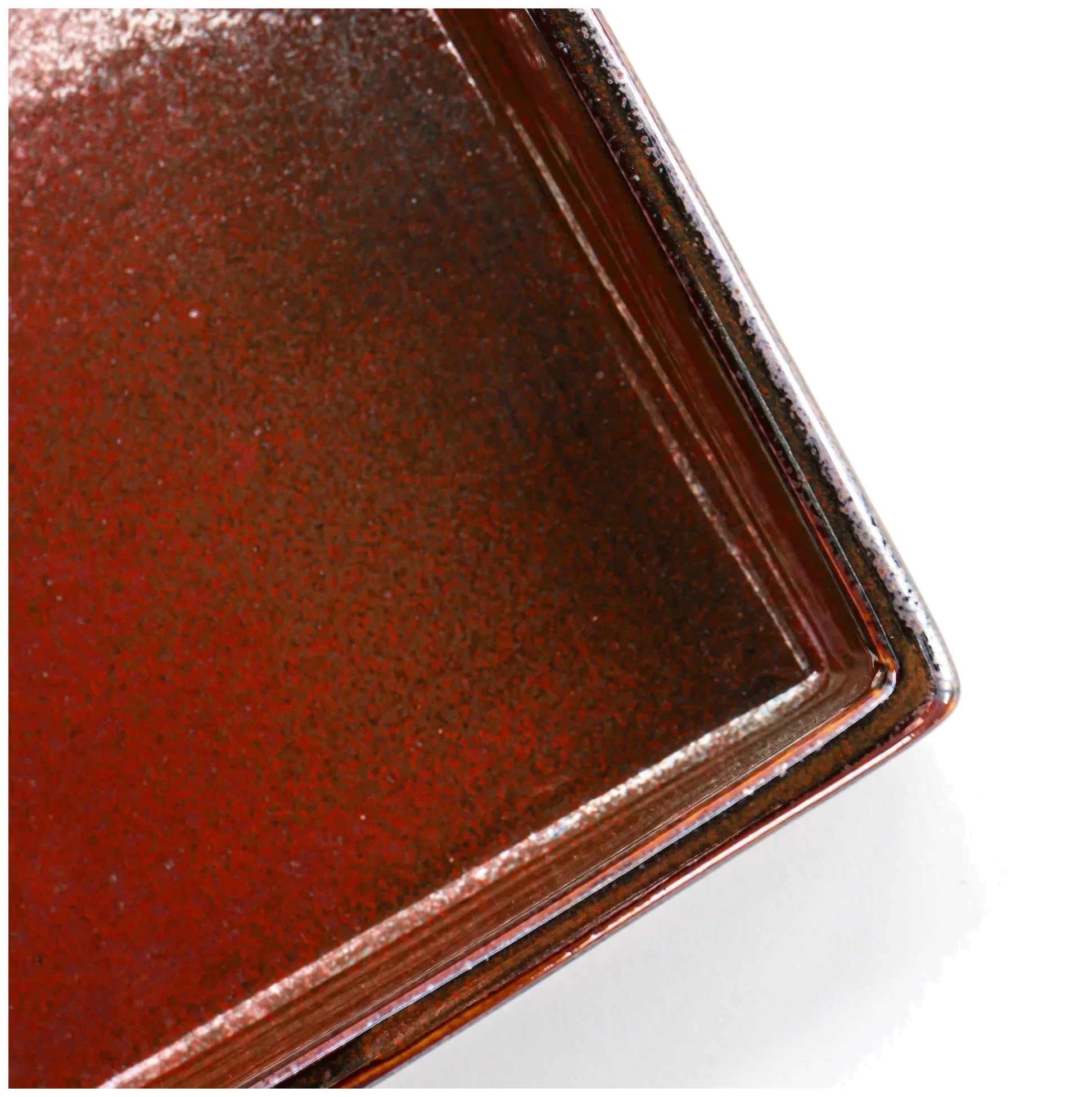 VERLO Talerz głęboki prostokątny FLAME 22,5x17,5 cm
