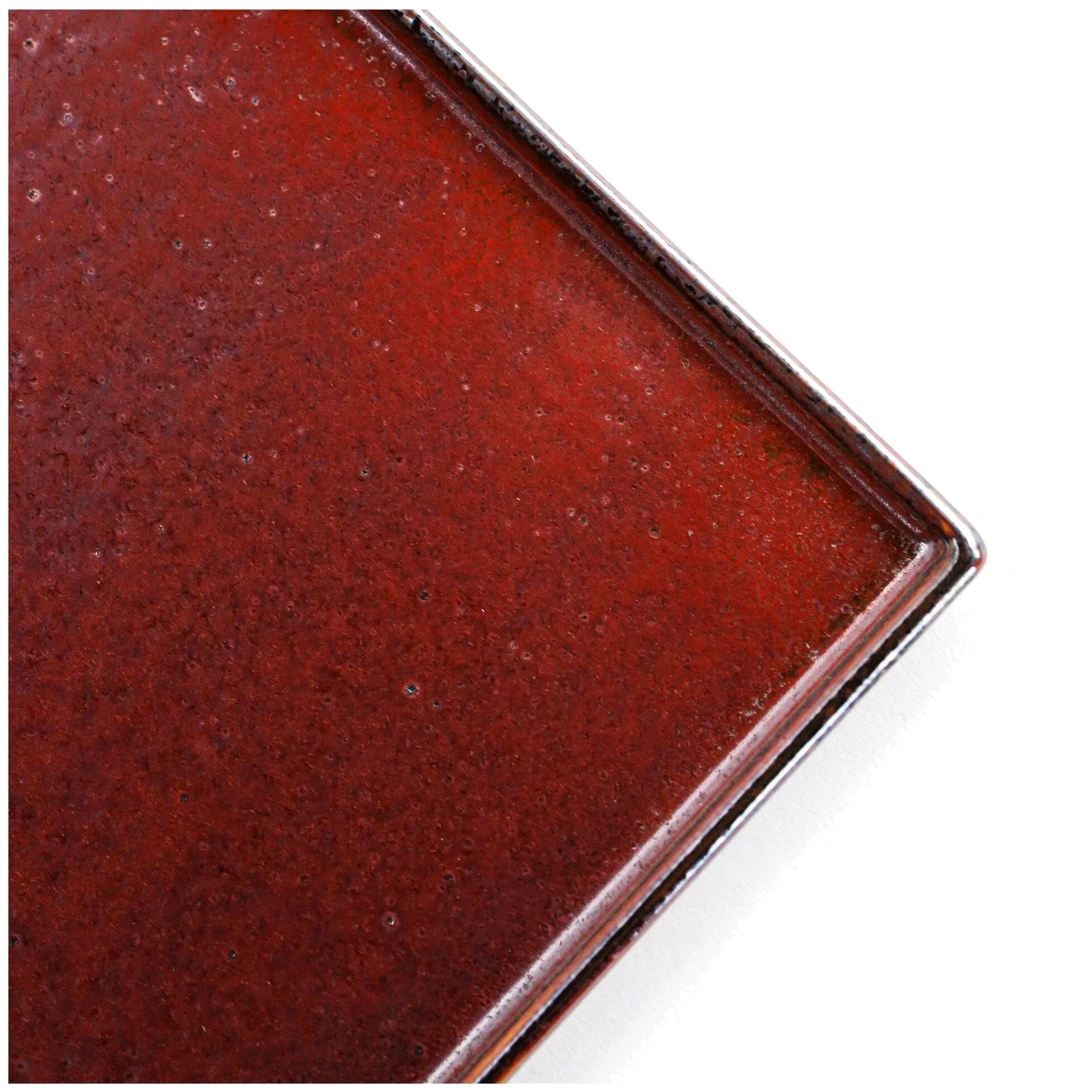 VERLO Talerz płaski kwadratowy FLAME 23x23 cm