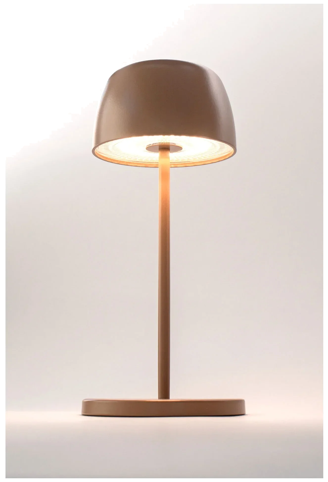 VERLO Lampa stołowa MOD 25 cm karmelowa