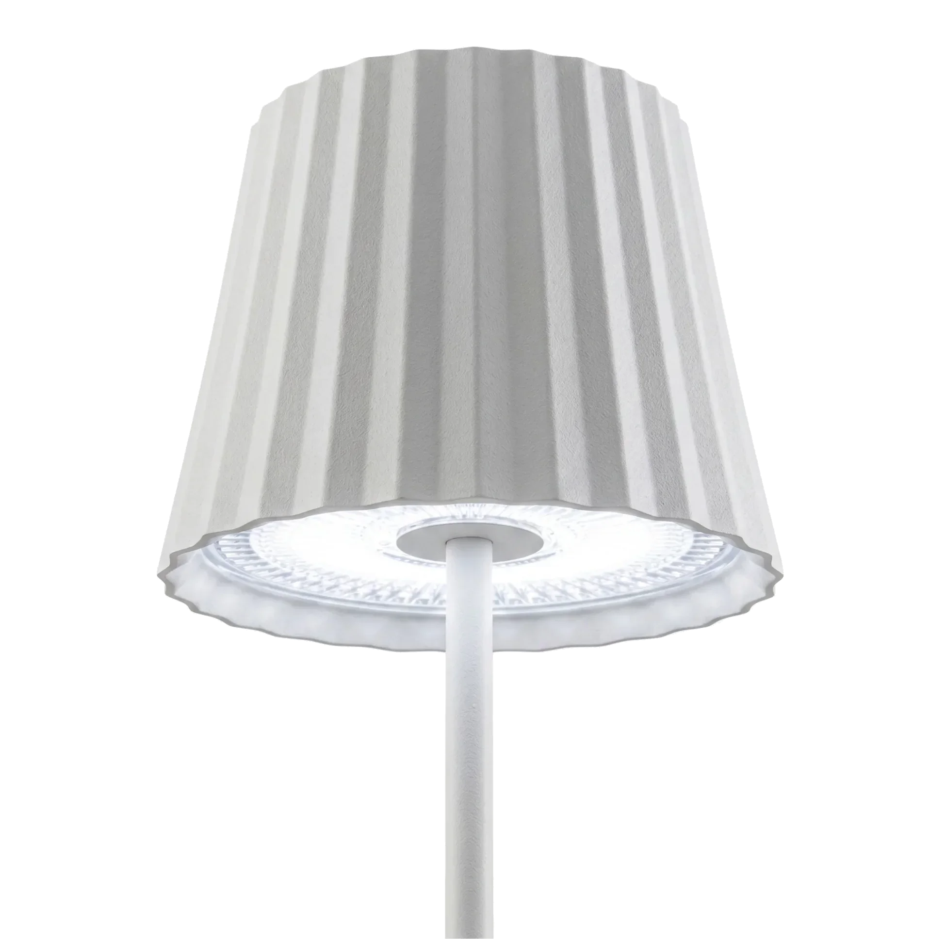 VIENNA Lampa stołowa 28 cm biała / VERLO