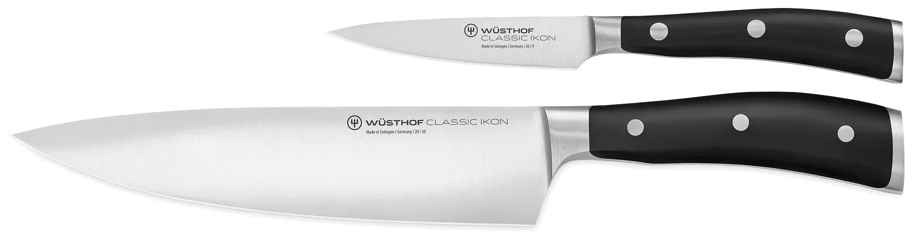 CLASSIC IKON Zestaw Nóż szefa 20 cm i nóż do warzyw 9 cm / WÜSTHOF