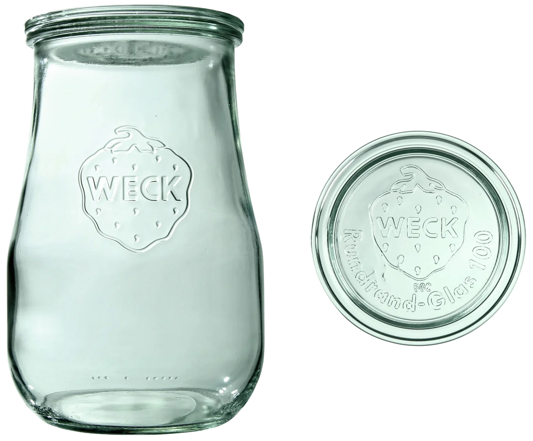 Słoik TULIP z pokrywką 2700 ml op. 4 szt. / WECK