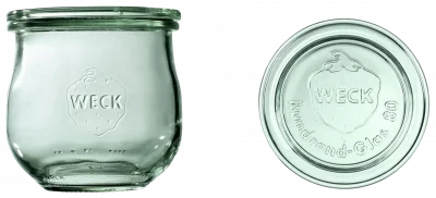Słoik TULIP z pokrywką 370 ml op. 6 szt. / WECK