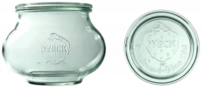 Słoik SCHMUCK z pokrywką 1062 ml op. 4 szt. / WECK