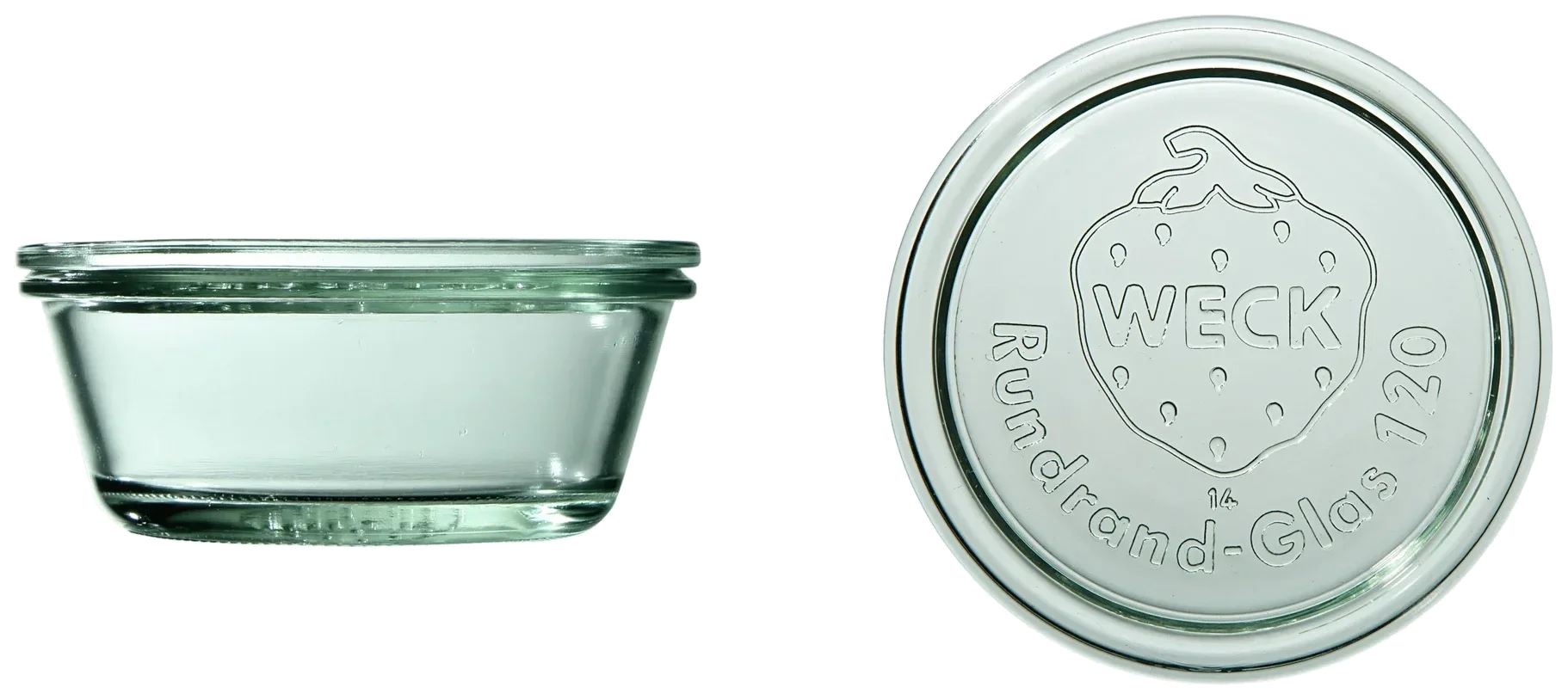 Słoik MOLD z pokrywką 300 ml op. 6 szt. / WECK