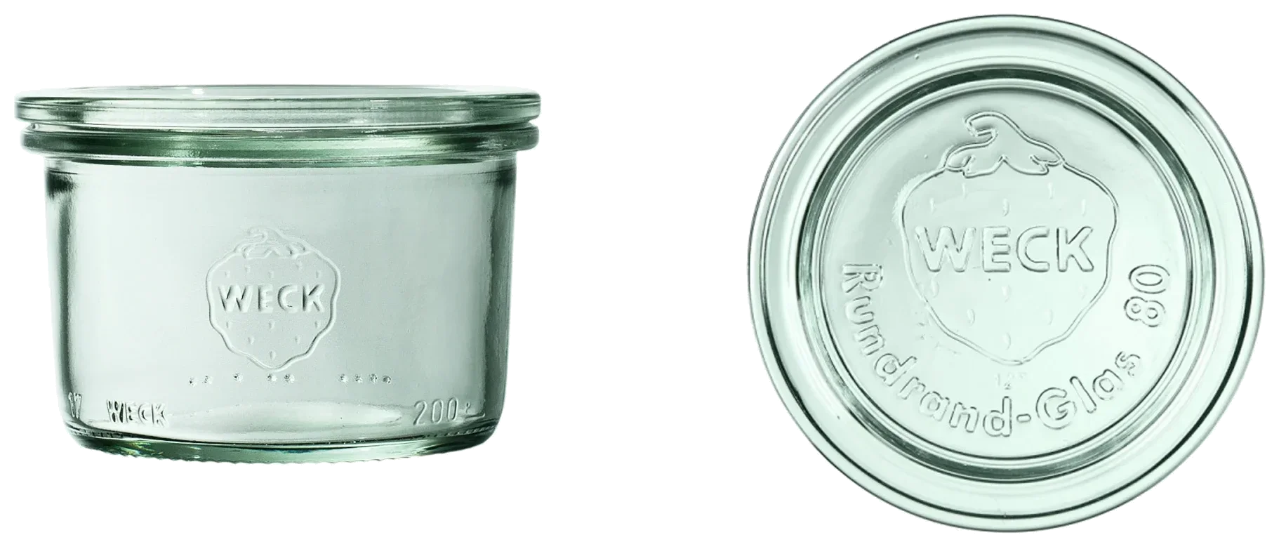Mini słoik STURZ z pokrywką 200 ml op. 12 szt. / WECK
