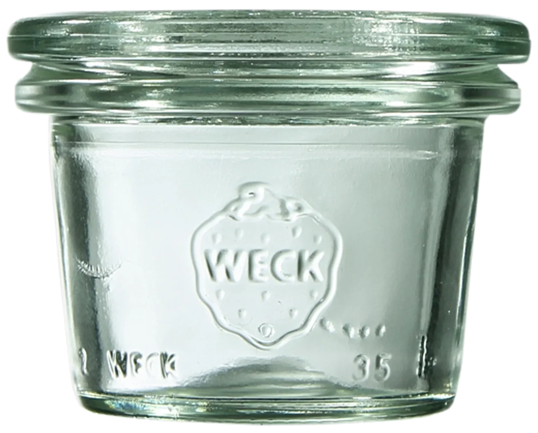 Mini słoik MINI-STURZ bez pokrywki 35 ml op. 12 szt. / WECK