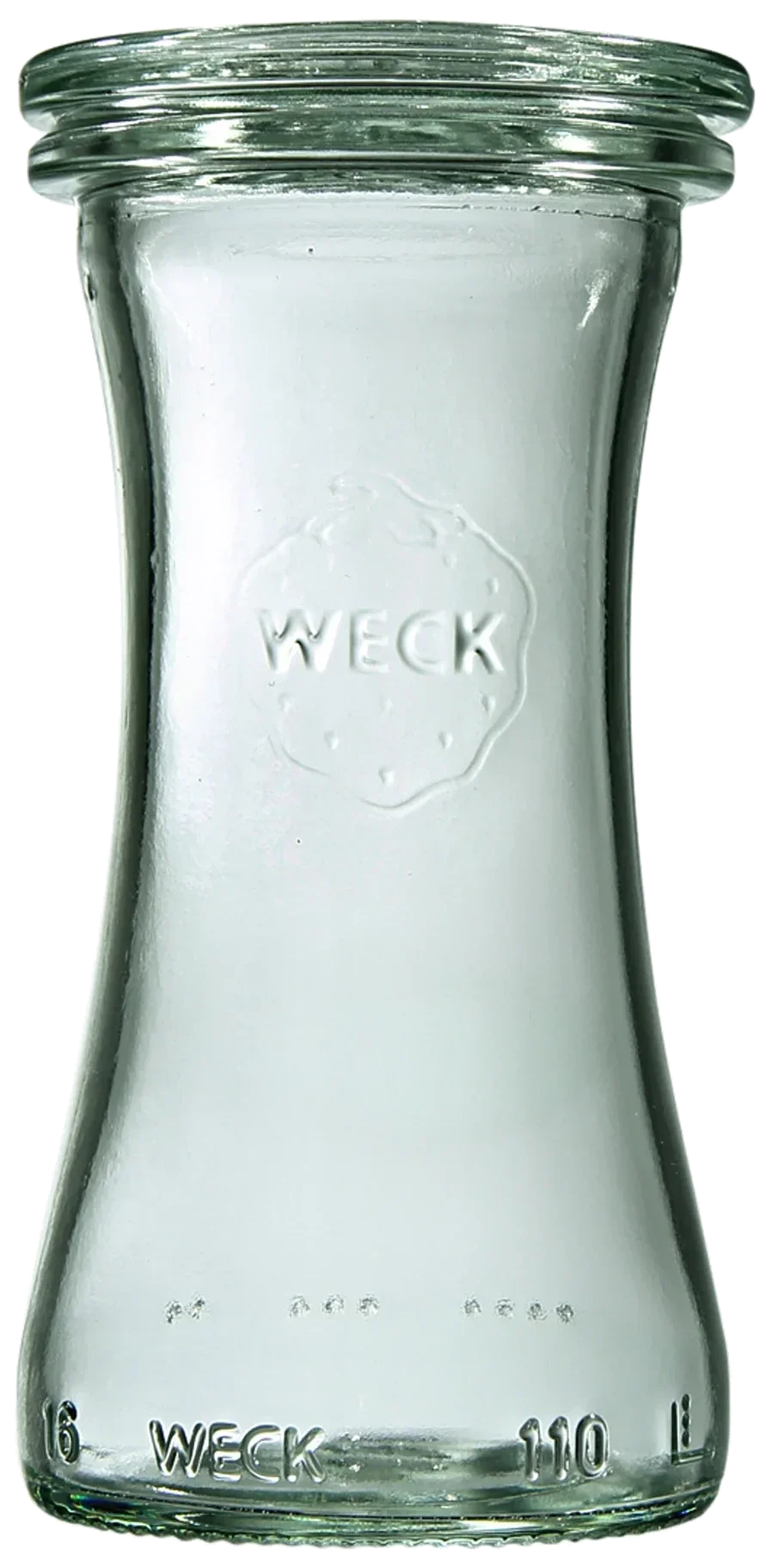 Słoik DELI bez pokrywki 100 ml op. 6 szt. / WECK