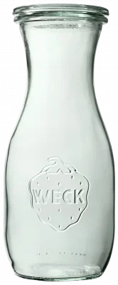 Butelka SAFTFLASCHE bez pokrywki 530 ml op. 6 szt. / WECK
