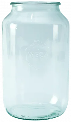 Słoik cylindryczny ZYLINDER bez pokrywki 3000 ml op. 4 szt / WECK