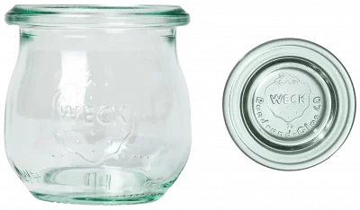 Słoik TULIP z pokrywą 75 ml op.12 szt. / WECK