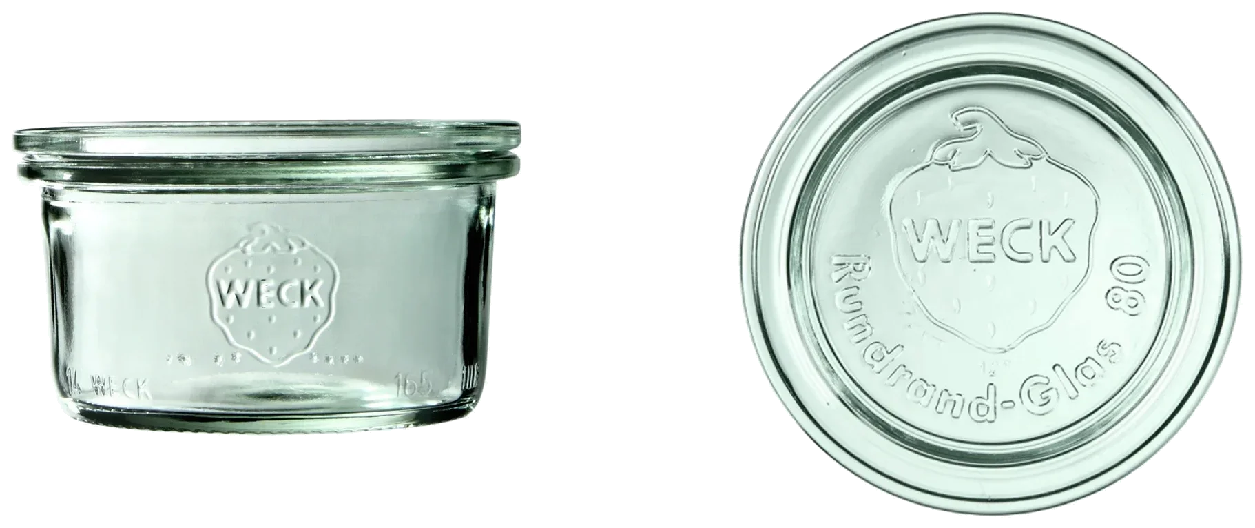 Mini słoik MINI-STURZ z pokrywką 165 ml op. 12 szt. / WECK