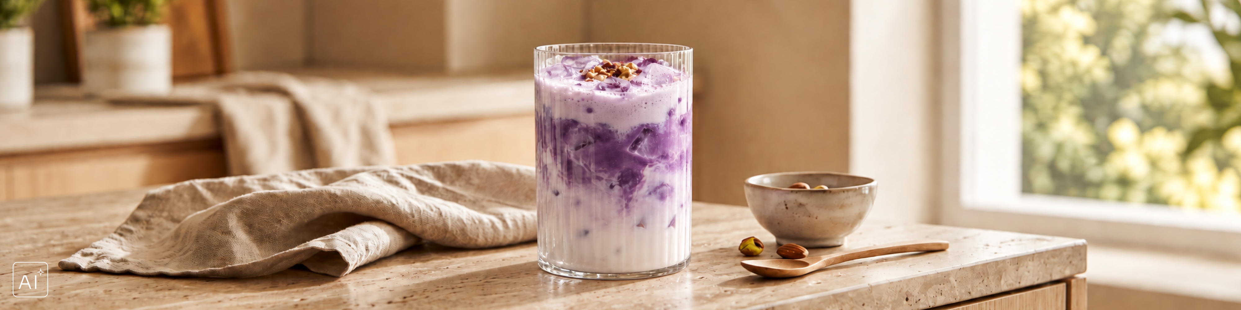 Od matchy po ube. Kolorowe napoje, które warto poznać 